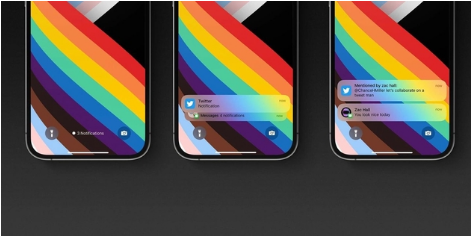 如何让苹果iPhone14的锁屏通知只显示数字?